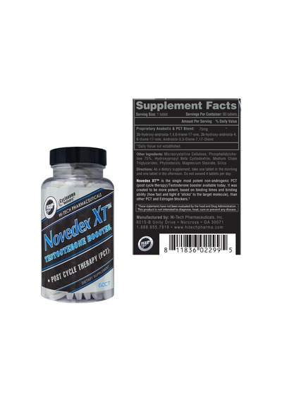 Hitech Novedex Xt Post Cycle Therapy Pct Testosterone Booster 60 Tablet