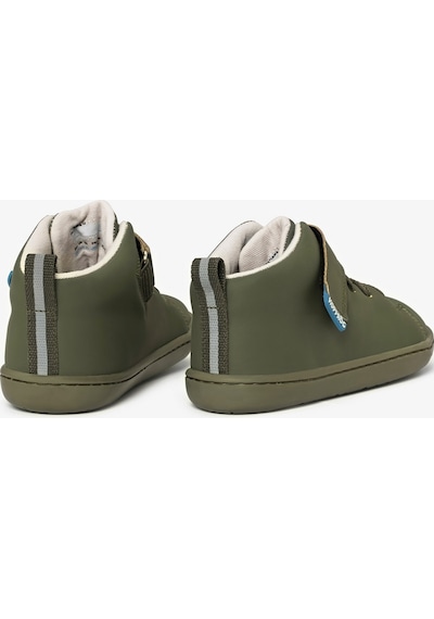 Smart Walker High Top Süper Mat Haki Barefoot Çocuk Bot-süper Mat Haki
