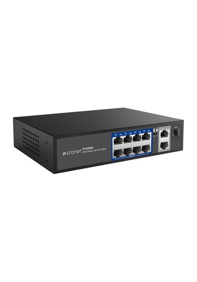 Stonet 8 Port P110gh 10/100 Poe 120w + 2 Port Uplınk Gıgabıt + 1 Port Sfp Swıtch