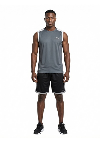 Orendahill Erkek Spor Atlet Hızlı Kuruyan Esnek Regular Fit Gym Activewear Antrasit