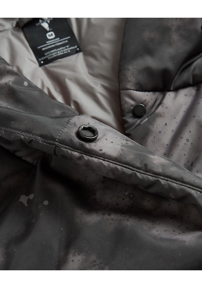Skechers W Outerwear Padded Jacket Kadın Siyah Mont S242235-001 Siyah