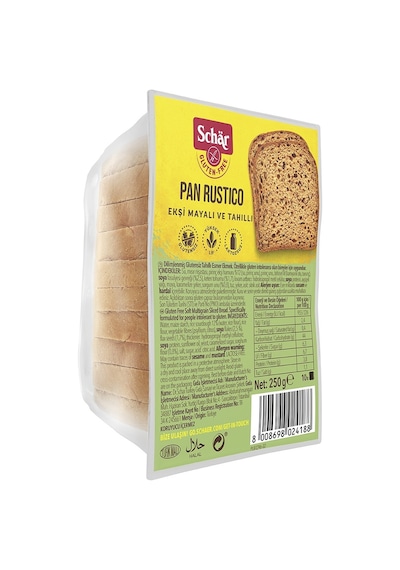 Schar Glutensiz Rustico Lifli Ekmek 8 x 250 G Schar Glutensiz Rustico Lifli Ekmek 8 x 250 G
