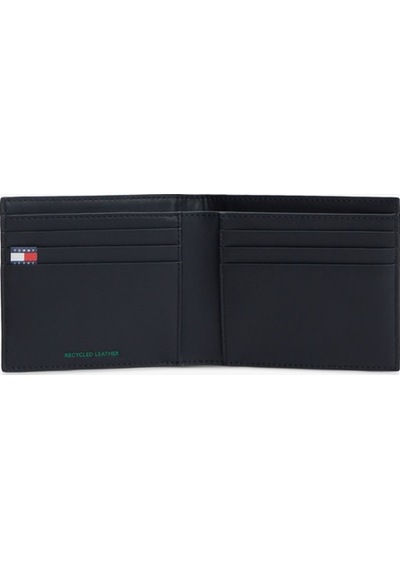 Tommy Hilfiger Tjm Herıtage Leather Cc Wallet Erkek Siyah Cüzdan - Am0am14356