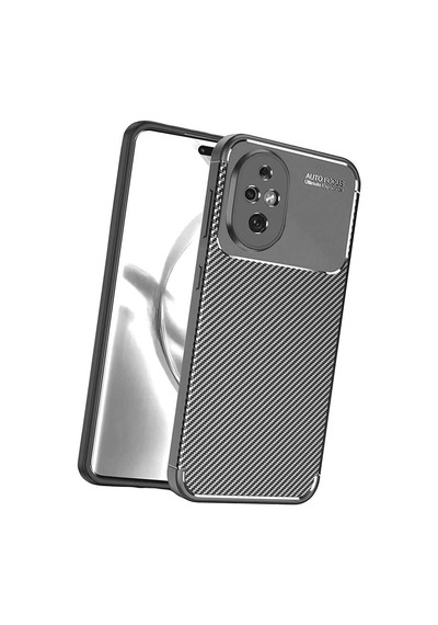 Honor 200 Kılıf Auto Focus Karbon Kapak - Gri Evimdeyokyok