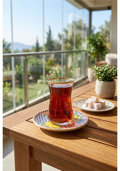 Bernardo Vita 12 Parça Çay Seti Çok renkli