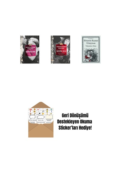 Şıpsevdi Günümüz Türkçesiyle + Kesik Baş Günümüz Türkçesiyle + Tebessüm-i Elem + Okuma Sticker'ları