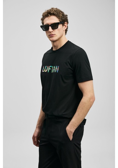 Lufian Surge Erkek T-shirt 111020317 Siyah