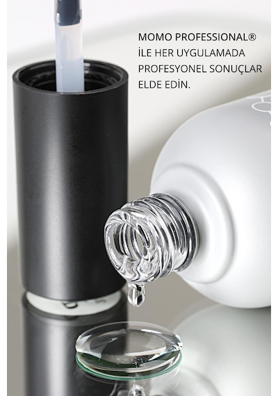 Momo Professional Kalıcı Oje İçin Top Coat - Yapışkansız 9 Ml