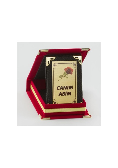 Canım - 550 - Abim - Muratech - Plaketi Kırmızı