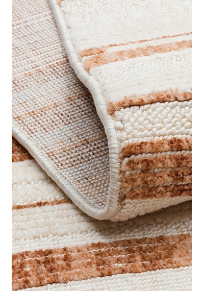 Joy 01 Terra Hav Toz Vermeyen Yumuşak Dokulu Modern Makine Halısı