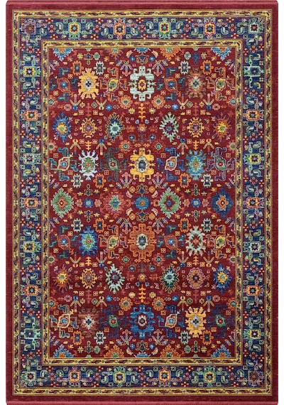Pop Maksimalist Halı 5645c Çok Renkli