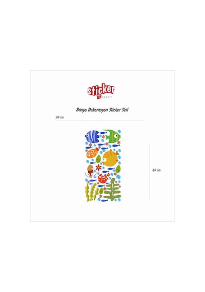 3M Banyo Sticker Seti 30 x 60 CM