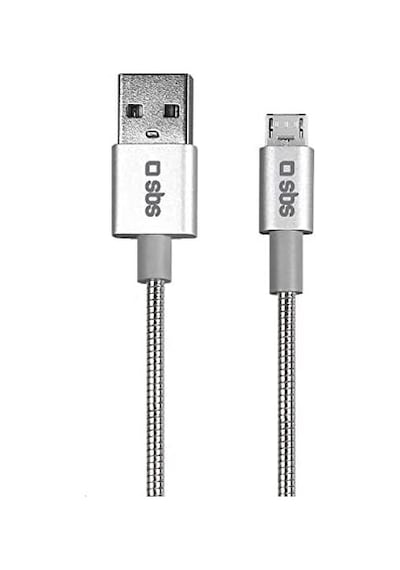 SBS 31582 TECABLEMICROFLEXYS ALÜMİNYUM ALIŞIMLI MİKRO USB ŞARJ VE