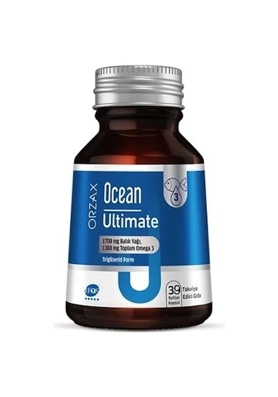 Ocean Ultimate Balık Yağı 1700 Mg 39 Softjel Kapsül