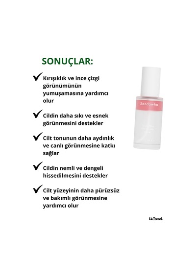 Sandawha Double Effect Anti-wrinkle Serum 50 Ml Yaşlanma Karşıtı Çift Etkili Serum