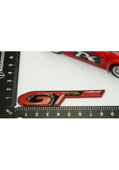 Dk Peugeot Rcz 308 508 2008 3008 5008 Gt Bagaj Kırmızı Metal Yazı