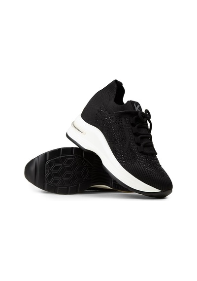 Deery Kadın Siyah Gizli Topuk Sneaker Ayakkabı - K5050zsyhc01 Siyah