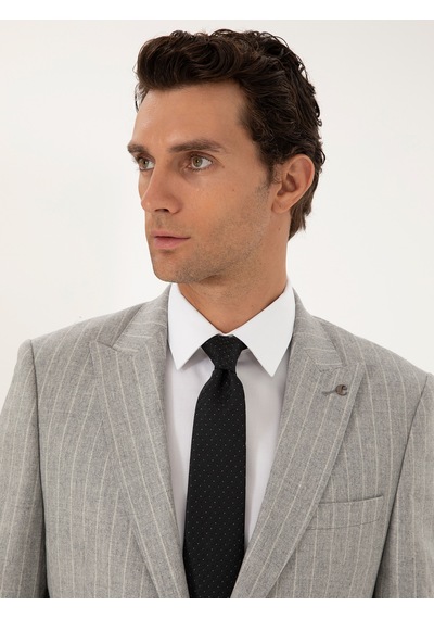 Cacharel Açık Gri Slim Fit Takım Elbise