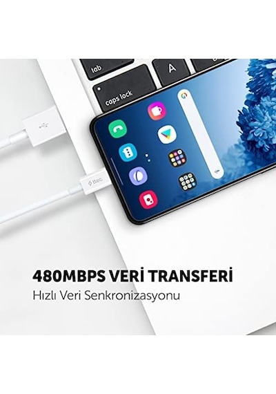 Minicable 30cm Usb-a - Usb-c Şarj Kablosu