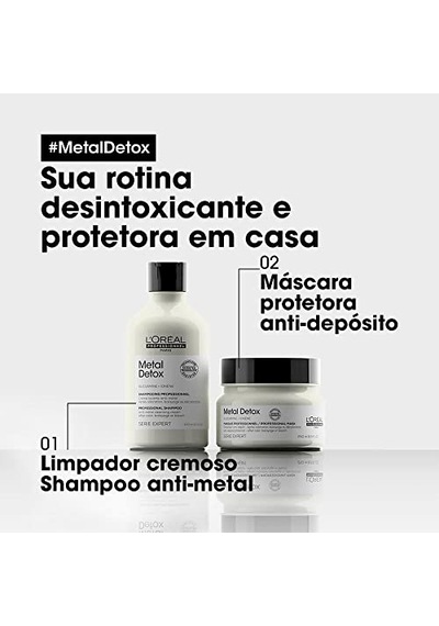 L'oréal Professionnel Paris Serie Expert Metal Detox Işlem Görmüş Saçlar İçin Maske 500ml