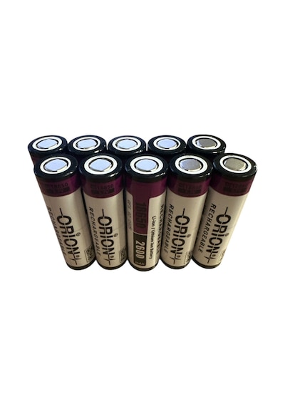 18650 3.7v 2600 Mah 3c Li-ion Pil - 10 Adet