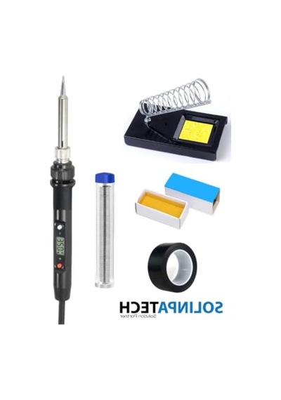 Isı Ayarlı Kalem Havya, 80w Güç Ve Lcd Ekran İle Kullanım Kolaylığı