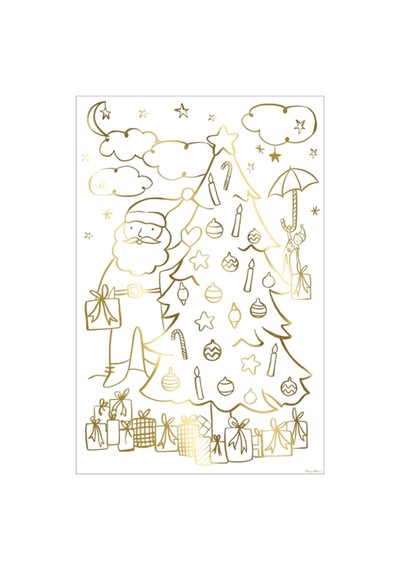 Meri Meri - Christmas Colouring Posters - Yeni Yıl Boyama Posterleri - 2'li 0 - 99