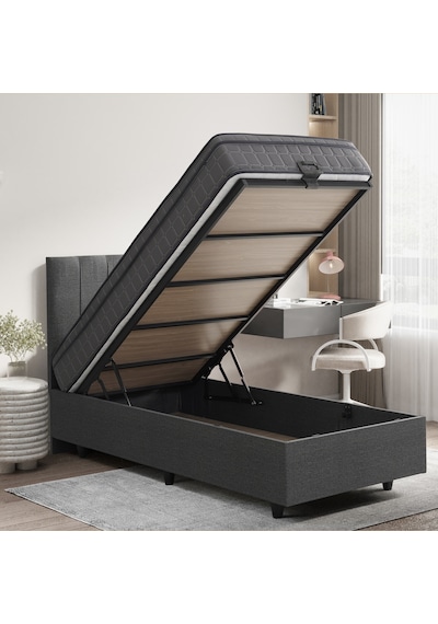 Basic Plus Yatak Baza Başlık Seti 3 Ü Bir Arada Konuma Özel Teslimat 90 x 190 CM