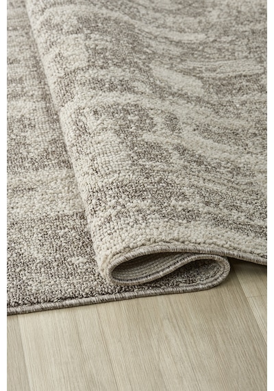 Mariesse Home Wool Serisi Bukleli Yumuşak Dokulu İskandinav Dokuma Halı 1085-gri