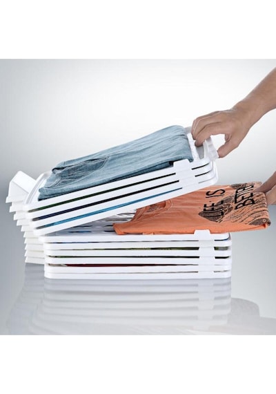 Plastik T-shirt Düzenleyici. Gömlek.elbise.dolap Organizer 5 Adet