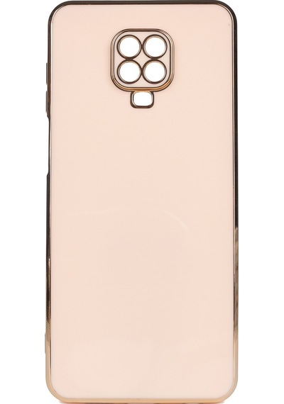 Xiaomi Redmi Note 9S Parlak Kenarli Bark Silikon Kilif 547681006