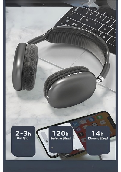 Bhh1002 Kafaüstü Bluetooth Kulaklık