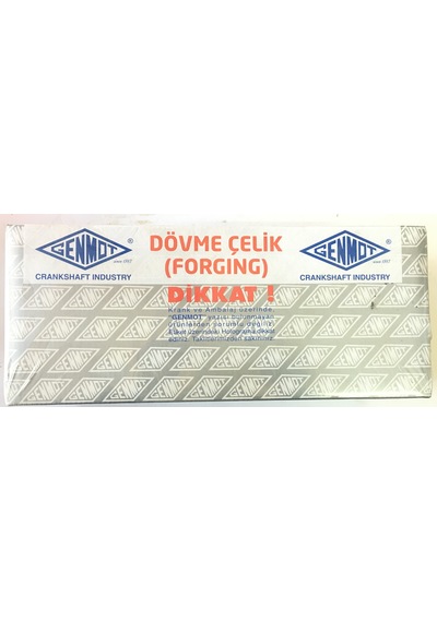 Pancar Motor E89 9,5/11,5HP Krank Mili Genmot (Dövme Çelik)