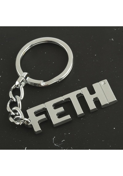 Fethi - 930 - - Csmo-tex - İsimli Anahtarlık Çok Renkli