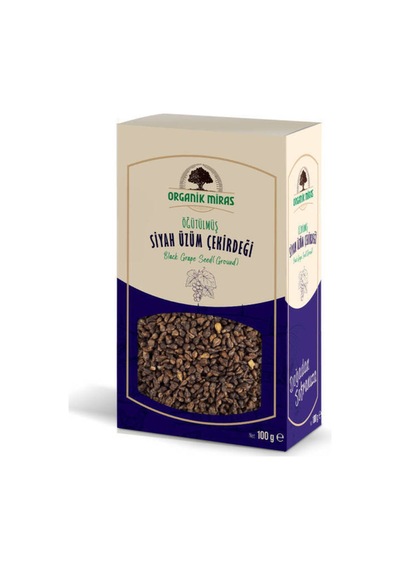 Siyah Üzüm Çekirdeği Öğütülmüş 100g - 791167747
