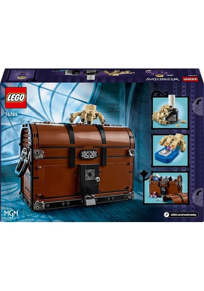 LEGO® Wednesday Şey’in Dairesi 76785 - 10 Yaş ve Üzeri Çocuklar için Koleksiyonluk Yaratıcı Oyuncak Yapım Seti (828 Parça)