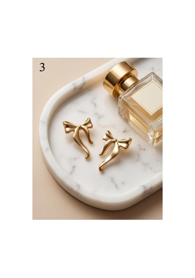Fiyonk Model Gold Küpe Sarı Sarı