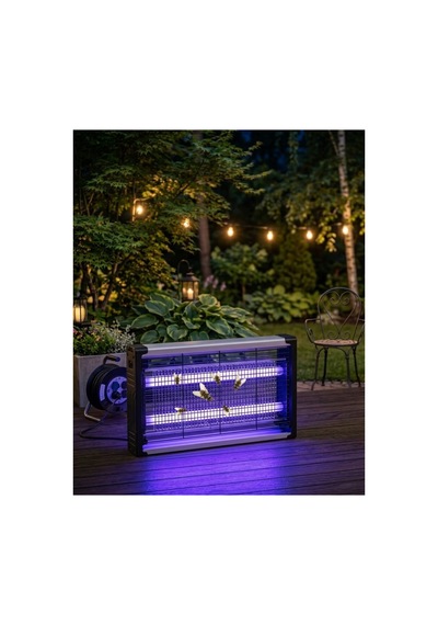 Elektrikli Sinek Öldürücü Lamba Sessiz Çalışan Uv Işıklı Haşere Kovucu 6w - Hs08375970-6
