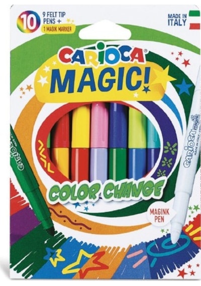 Carioca Magic Renk Değiştiren Keçeli Kalem 10'lu
