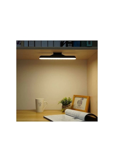 Ct-5249 6w Martı Led Aplik Dimmerli Dokunmatik 3 Işık Modlu Şarjlı Ve Mıknatıslı Kablosuz Dolap Siyah Renk Diğer