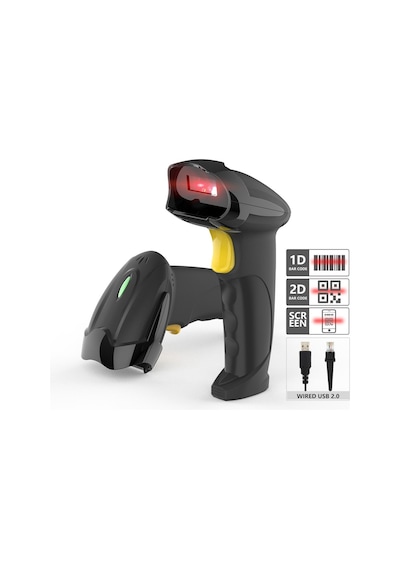 Primex X-760h 1d 2d Usb Kablolu Karekod Barkod Okuyucu, Standlı Usb Kablolu Karekod Okuyucu, Win7/8/10/11 Linux Ve Muhasebe Programları İle Tam Uyumluluk