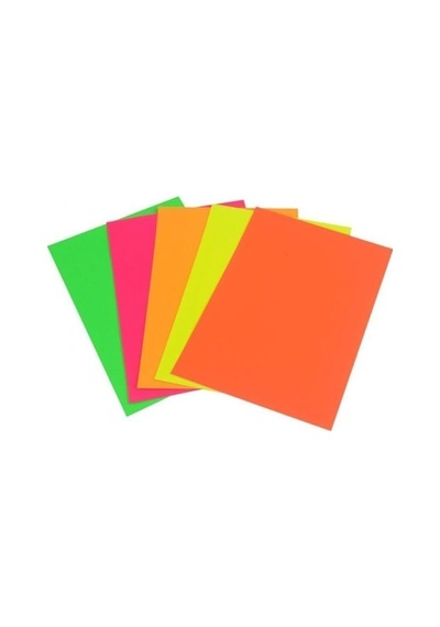 Gıpta 62765 Kağıt 5x20 Renkli 100 Lü Neon A4 1530