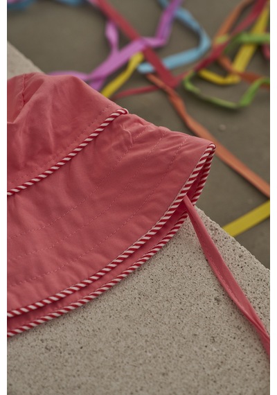 Ohlalakoala Candy Summer Biyeli Poplin Şapka Somon