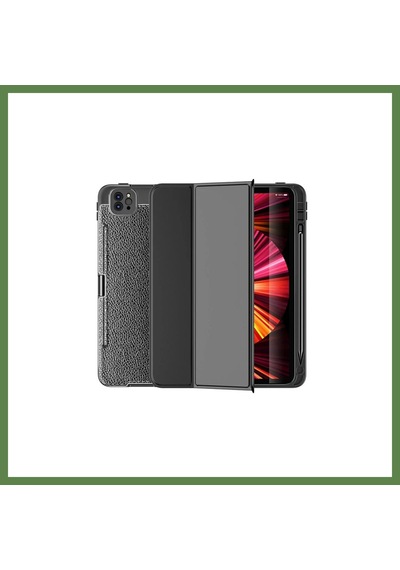 Bezos İpad Pro 11 2020 Kılıf Tablet Focus Silikon - Siyah Hb006