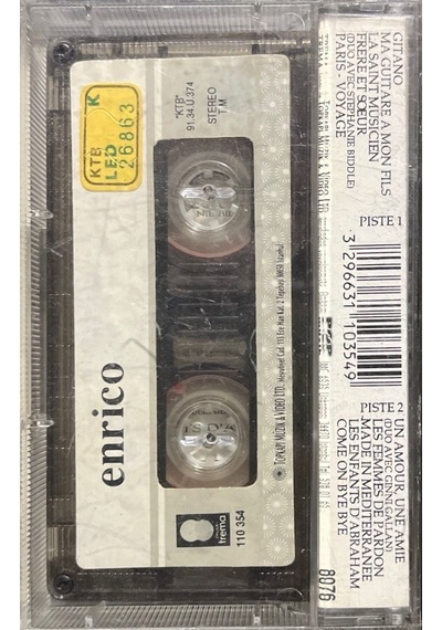 Plak Değildir Kaset Tir Kaset Enrico Macias Enrico Kaset