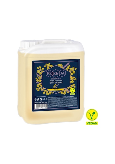 Pereja Mimoza Doğal Zeytinyağlı Sıvı Sabun 5000 Ml