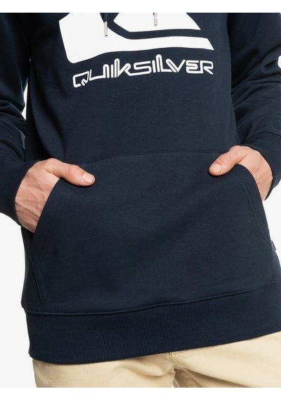 Quiksilver Big Logo Hood Erkek Lacivert Sweatshirt Eqyft04450-byj