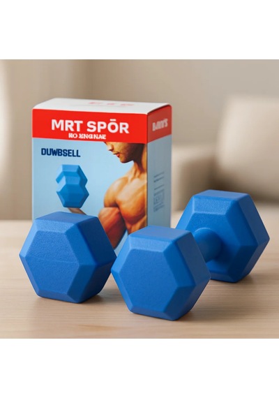 Pyt7 Kg Plastik Köşeli Dambıl 2'li Set
