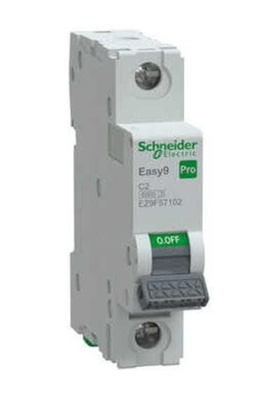 Ez9f57102 - Easy9 Pro 1p C 2a Mcb 6000a
