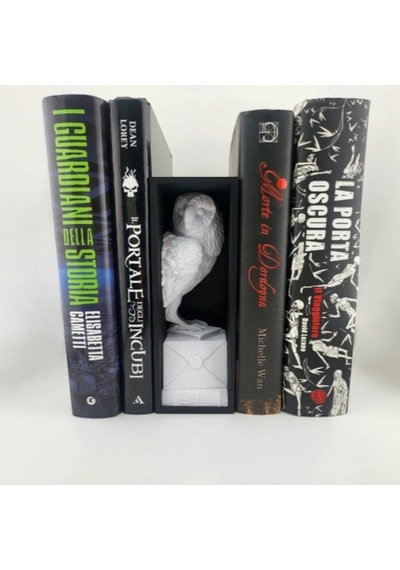 Harry Potter'ın Büyülü Dünyasından Hedwig Baykuş Kitap Desteği Book Nook - 3d Yazıcı Ve Pla